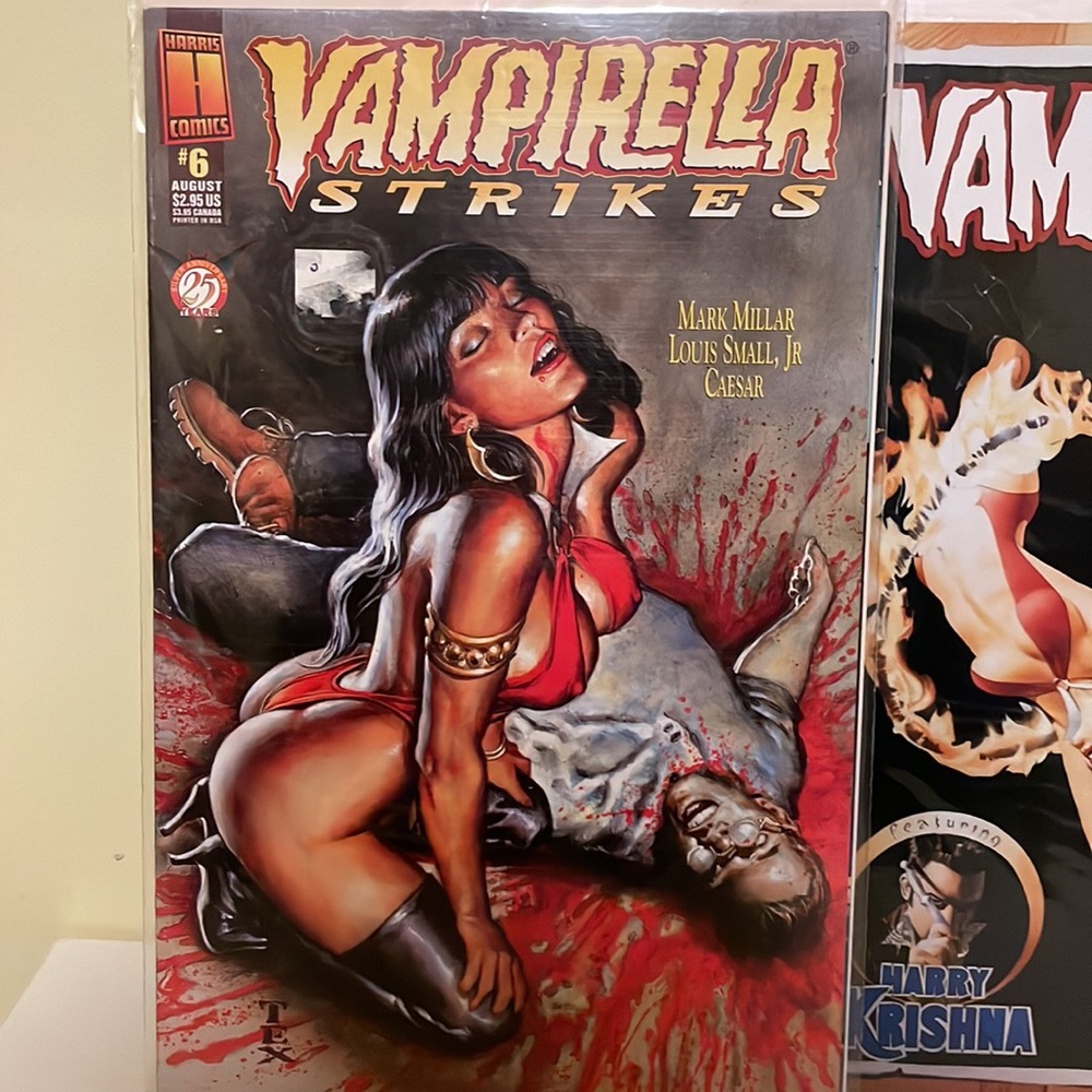 3x Vampirella comics 90s Dracula Alan Moore Franzetta Horror spooky vampire